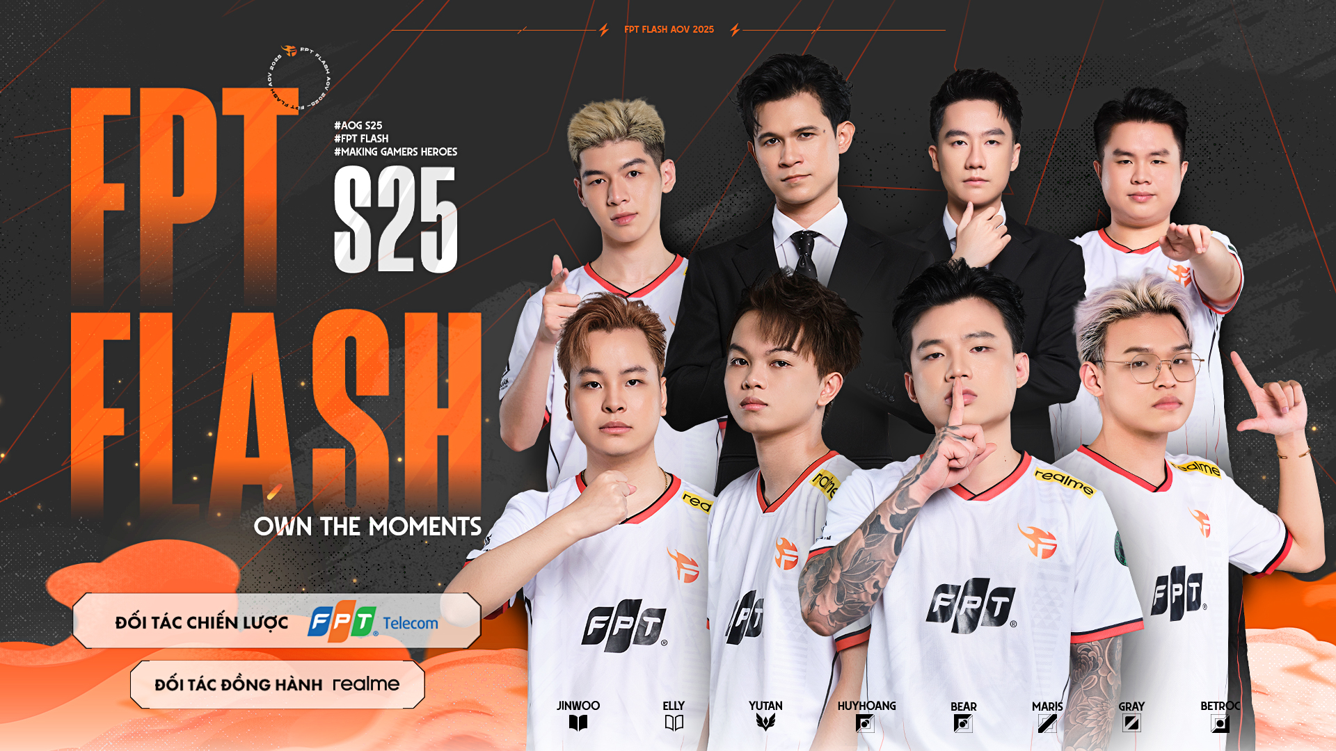 FPT x Flash: Đội tuyển nổi bật